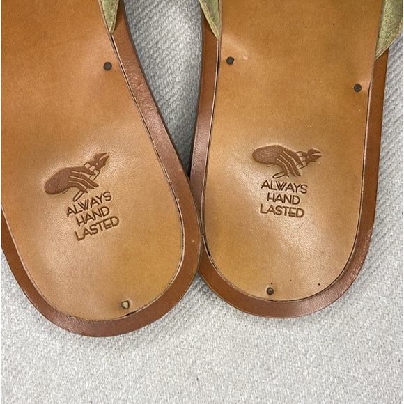 FAB HANDMADE LEATHER SLIDES - Picture 4 of 8